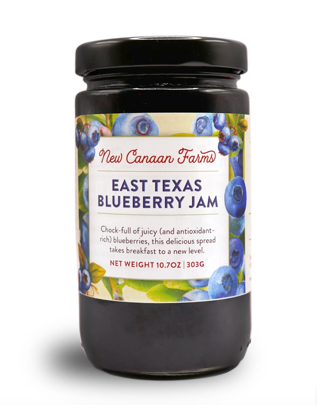 New Canaan Farms East Texas Blueberry Jam