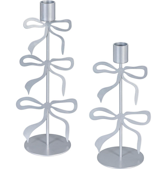 Coquette Bows Taper Candle Holder