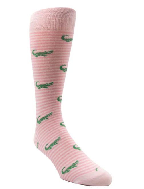 Alligator Stripe Socks