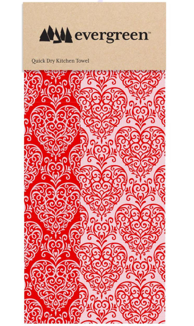 Valentine's Day Kitchen Towel