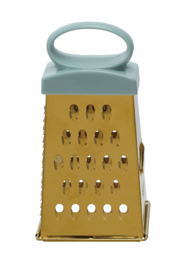 Creative Co-Op Stainless Steel 4-Sided Grater