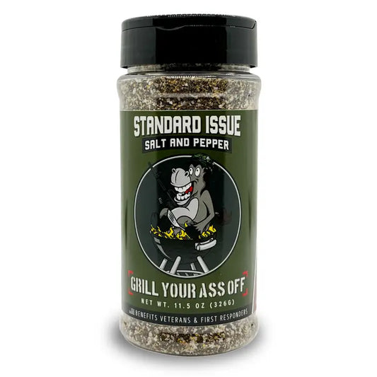 Grill Your Ass Off Standard Salt & Pepper - 11.5 Ounce