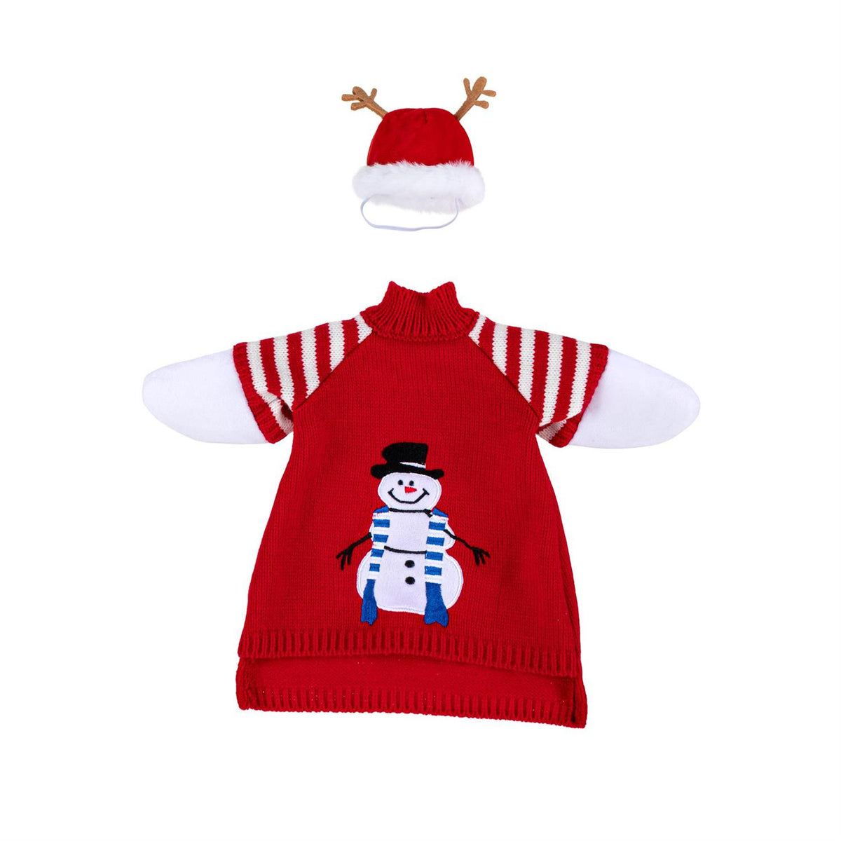 Porch Goose Outfit - Snowman Sweater