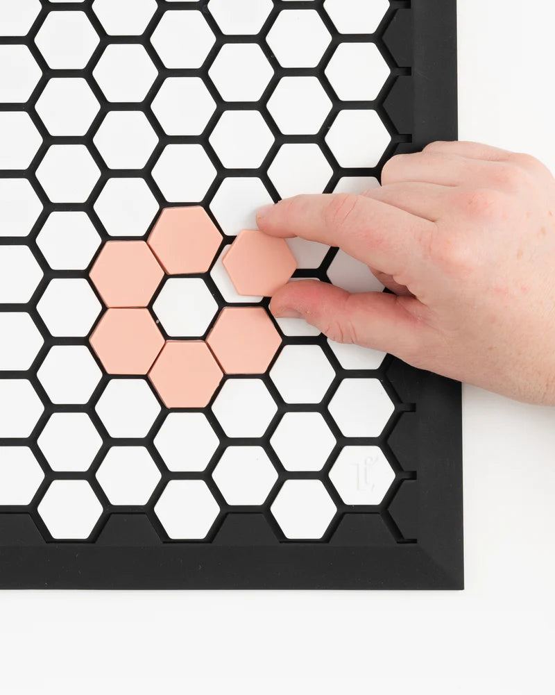 Letterfolk Customizable Vinyl Tile Mat & Colored Tile Sets