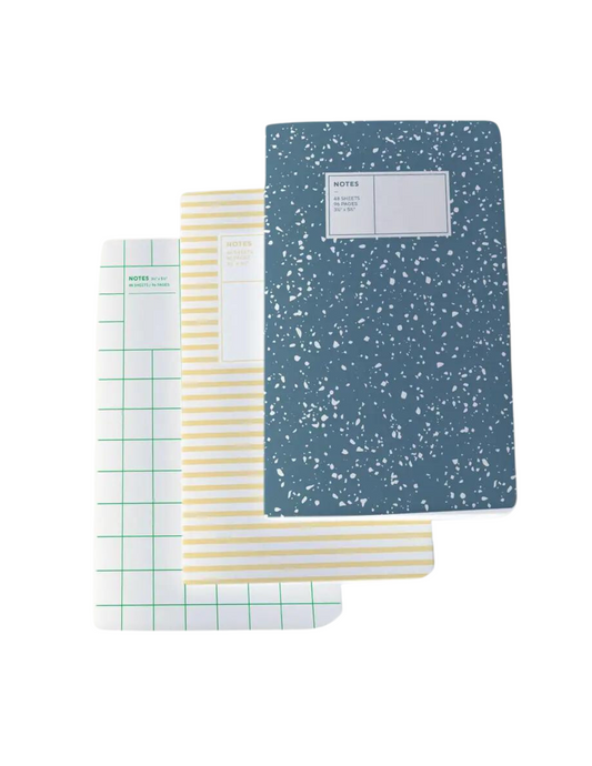 Cool Office Pocket Notebooks 3pk