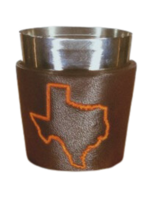 Leather Texas Shot Glass