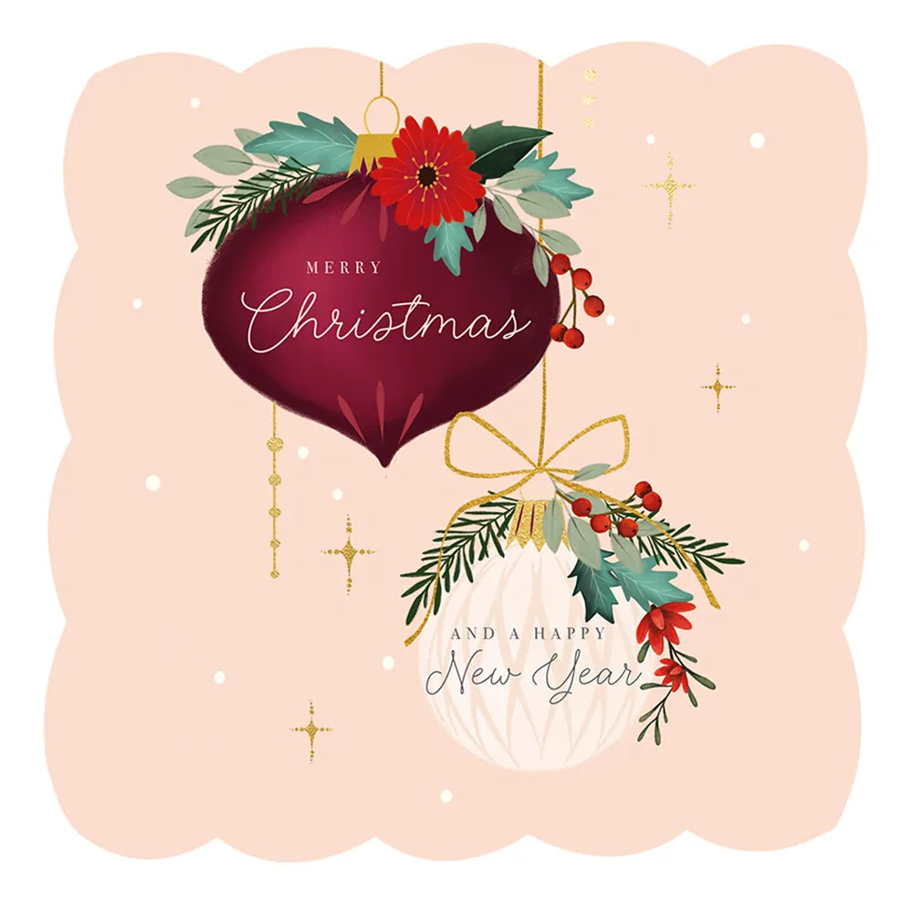 Xmas Ornaments Boxed Cards - 10