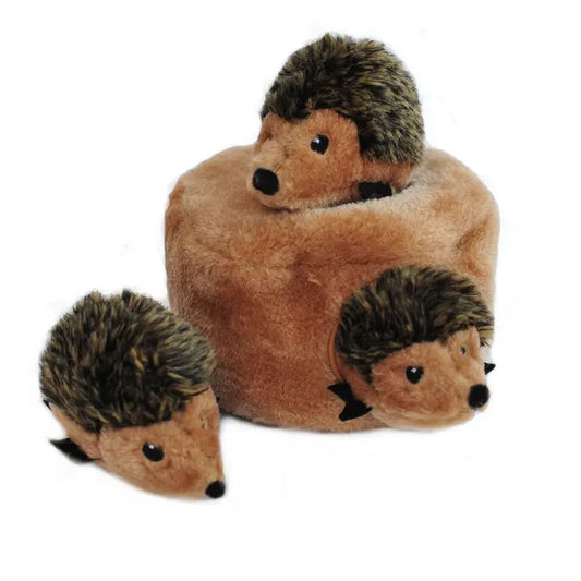 Zippy Burrow® - Hedgehog Den - Plush Dog Toy