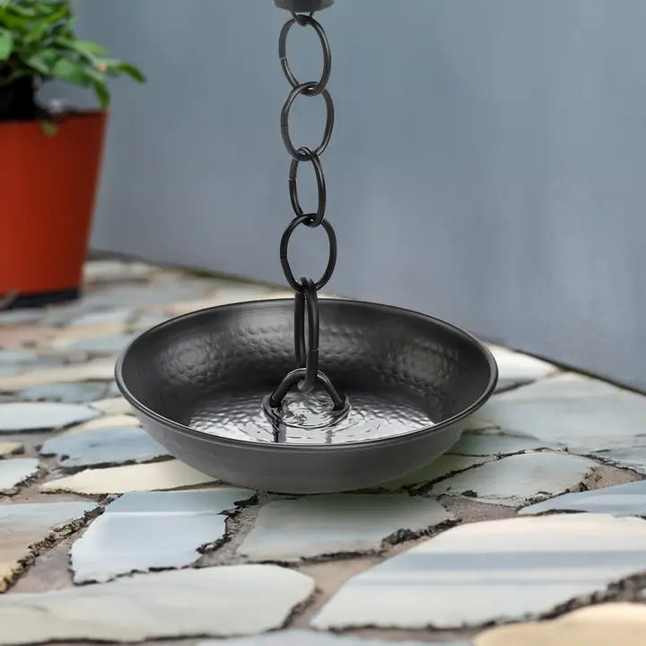 Rain Chain Basin - Black