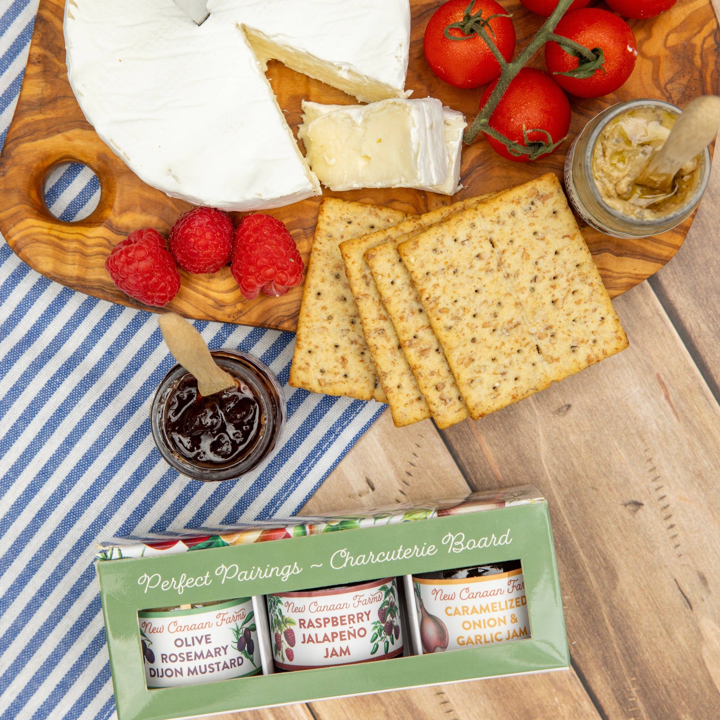 Perfect Pairings Texas Jams Set - Charcuterie Board