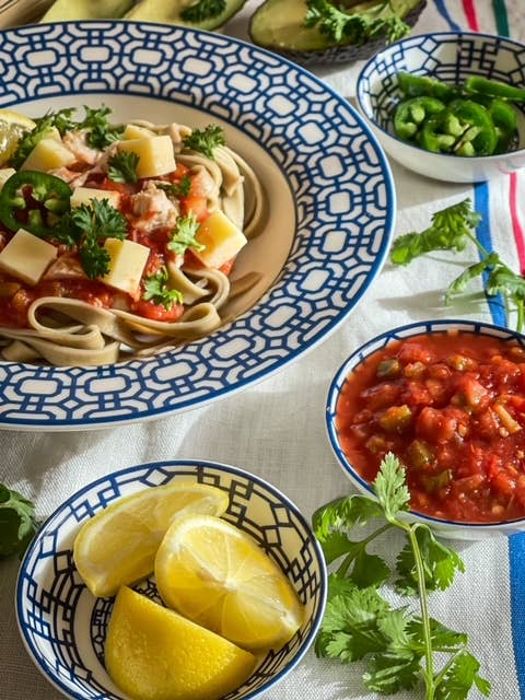 Jalapeno Pepper Fettuccine