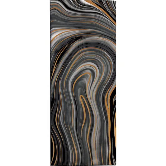 Marbleized Black - Designer Tissue - Printed