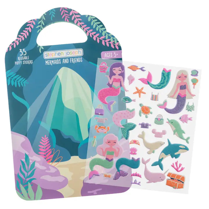 Mermaids and Friends Puffy Sticker Books