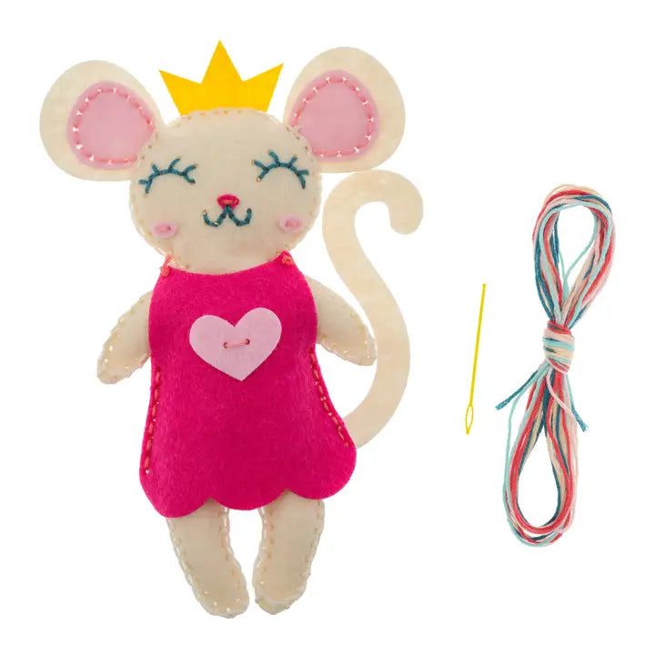 Pocket Pals Sewing Kit: Marcie the Mouse