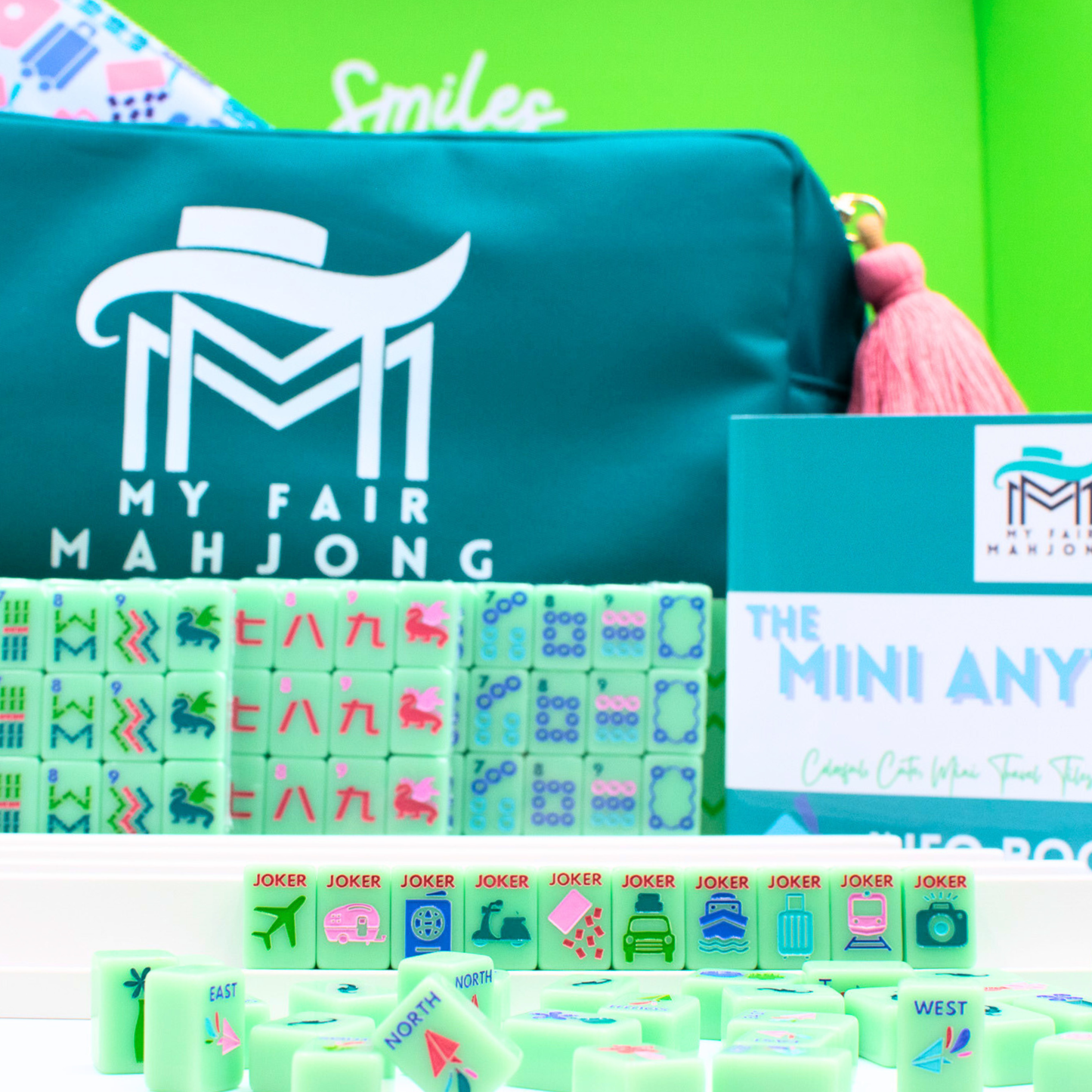 My Fair Mahjong Mini Anywhere Series Mahjong Set