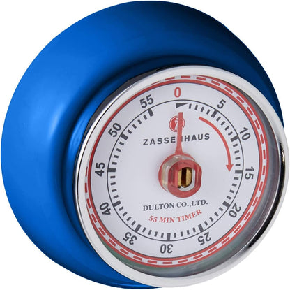 Magnetic Retro Kitchen Classic Mechanical Cooking Timer by  Zassenhaus
