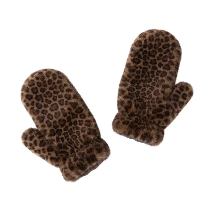 Chamonix Faux Fur Mittens