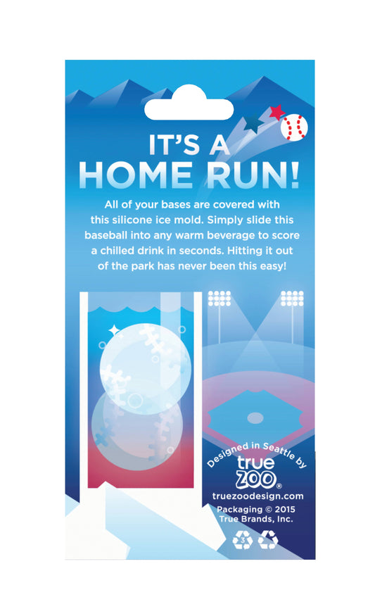 Baseball Silicone Ice Mold by TrueZoo