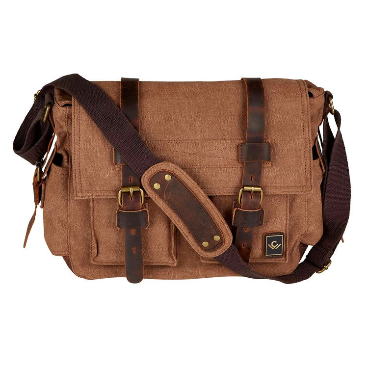 Cole Wheeler Canvas Messenger Bag