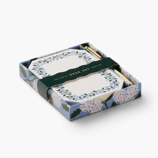Hydrangea Note Writing Set