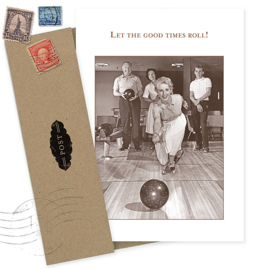 Let The Good Times Roll Birthday Card