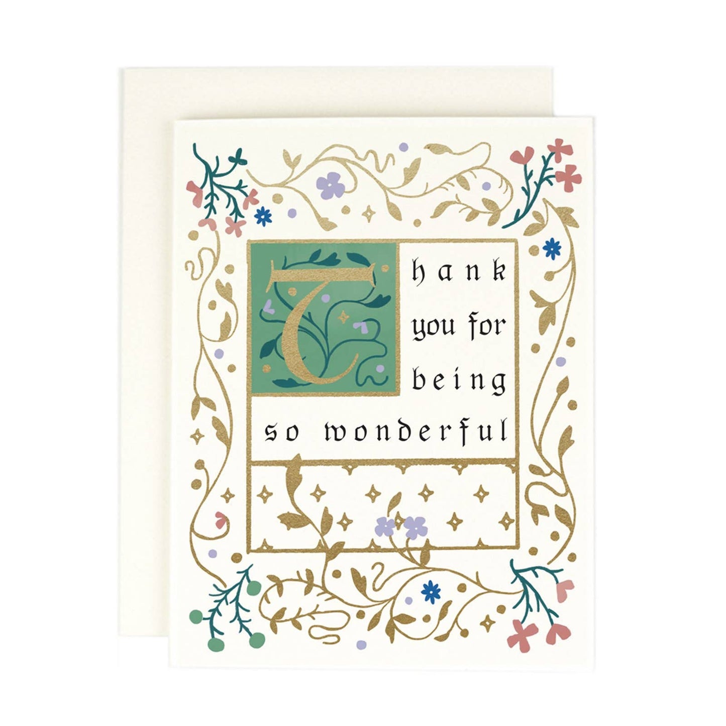 Illuminated Thank You Greeting Card
