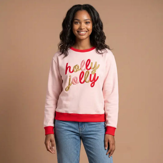 Holly Jolly Signature Crew Sweatshirt