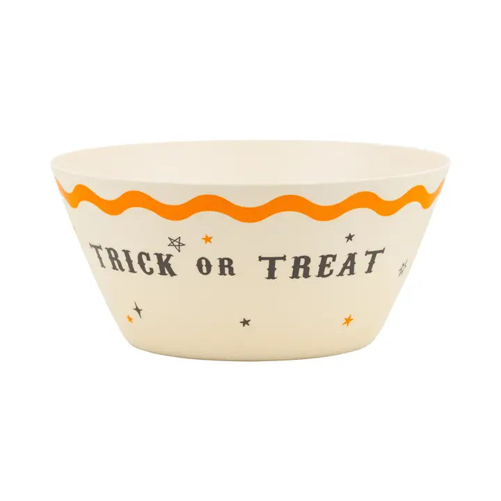 Trick or Treat Bamboo Bowl