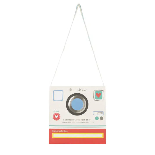 Meri Meri Instant Camera Valentine's Cards & Stickers Set