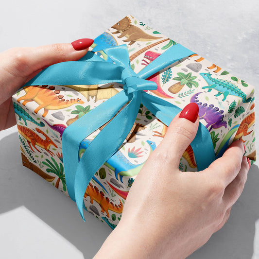 Dinosaurs Gift Wrap Roll
