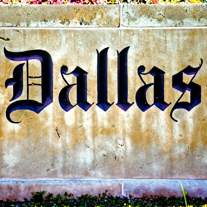 Dallas and Bishop Arts Handmade Photo Drink Coasters