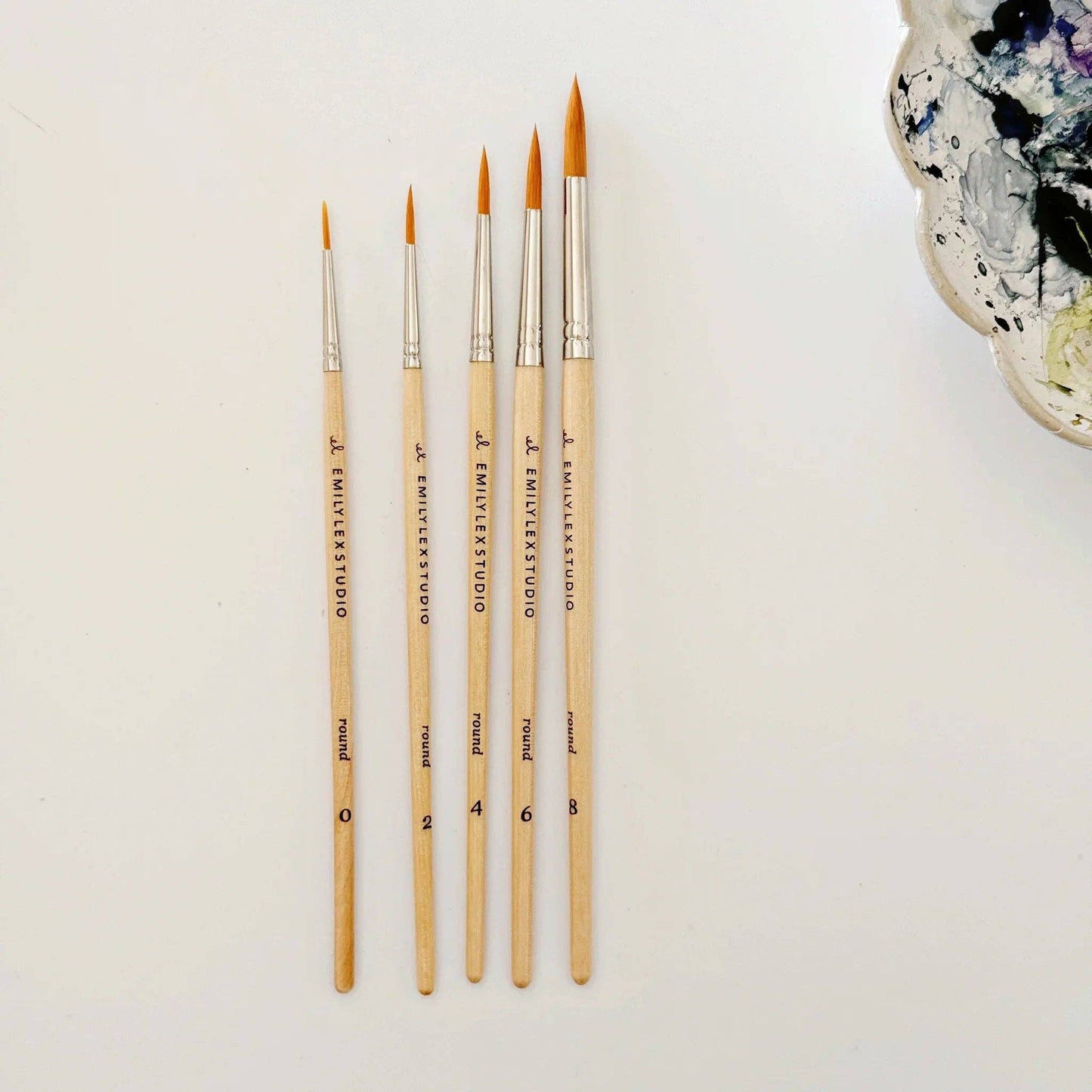 Emily Lex Watercolor Paintbrush Set
