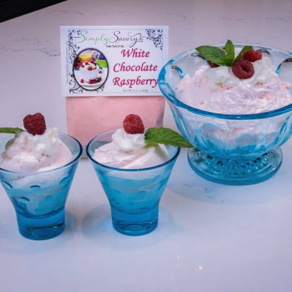 Simply Savory White Chocolate Raspberry Dessert Mix