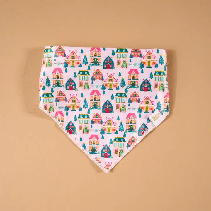 Bow-Wow Pet Bandana-Sugarplum Lane