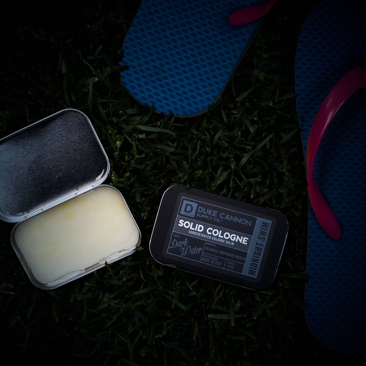 Duke Cannon Solid Cologne - Midnight Swim