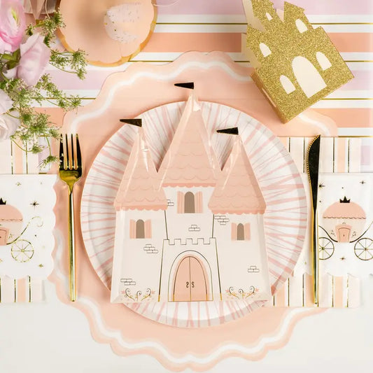 Princess Castle Shaped Plates