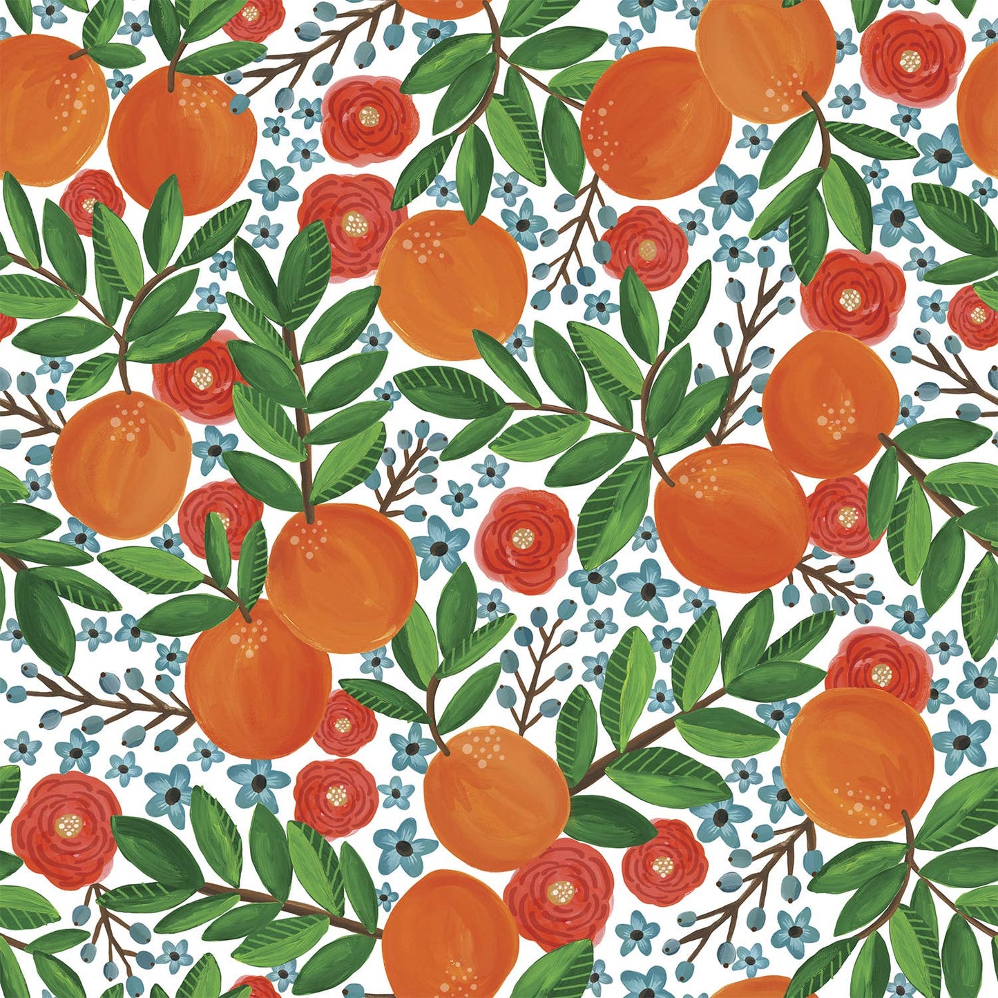 Mandarin Grove Printed Tissue