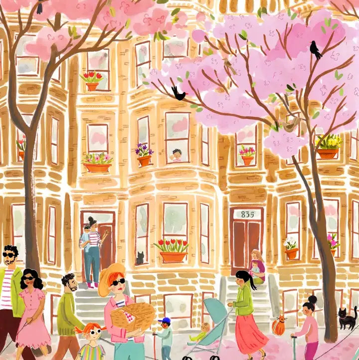 Petals and Pavement Puzzle
