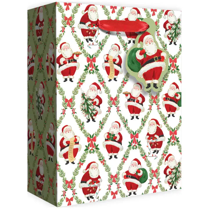 Classic Santa Gift Bag Large