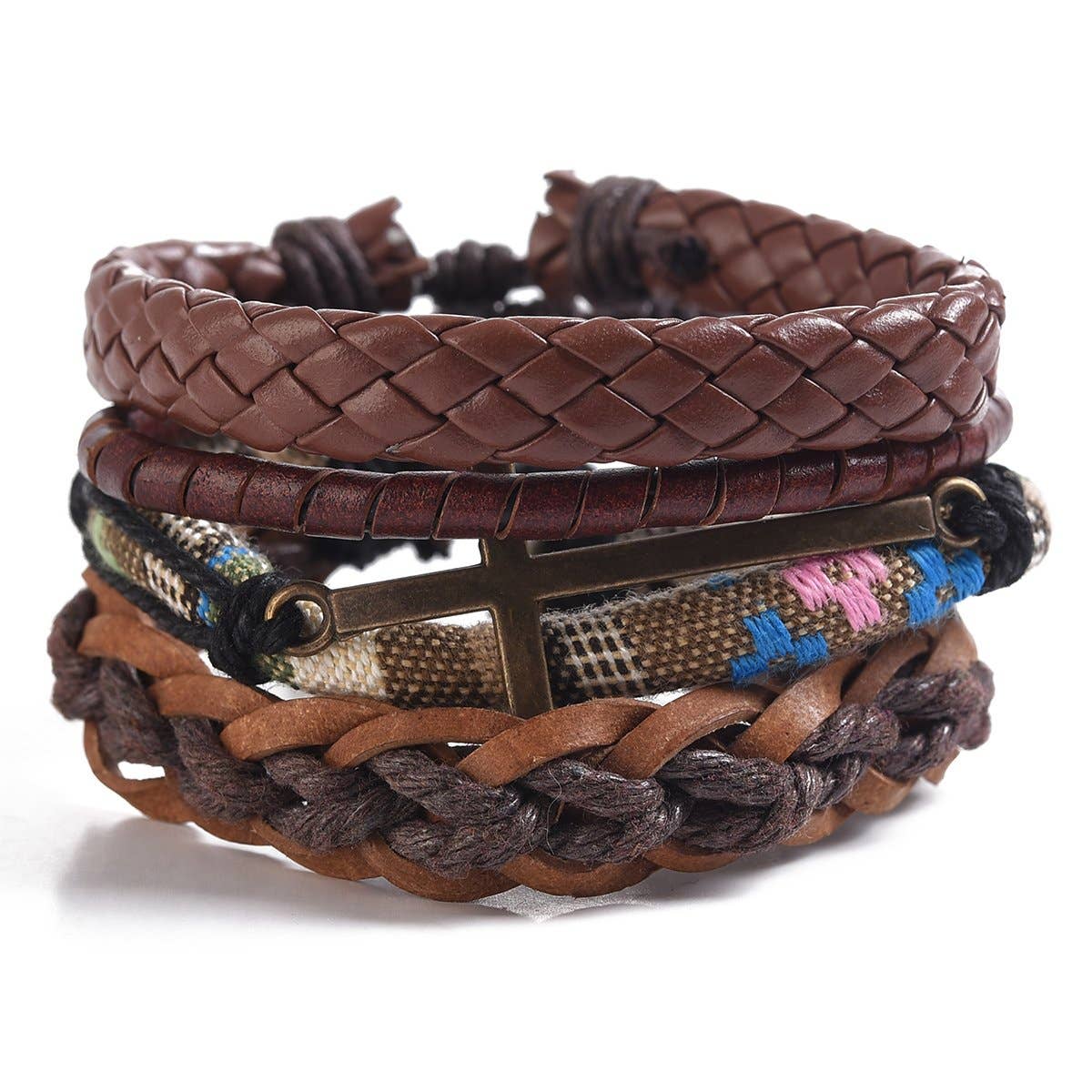 Mad Man - Anchor Men's Multi-Strand Bracelet