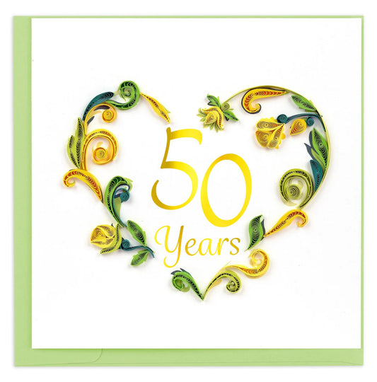 50th Wedding Anniversary Card