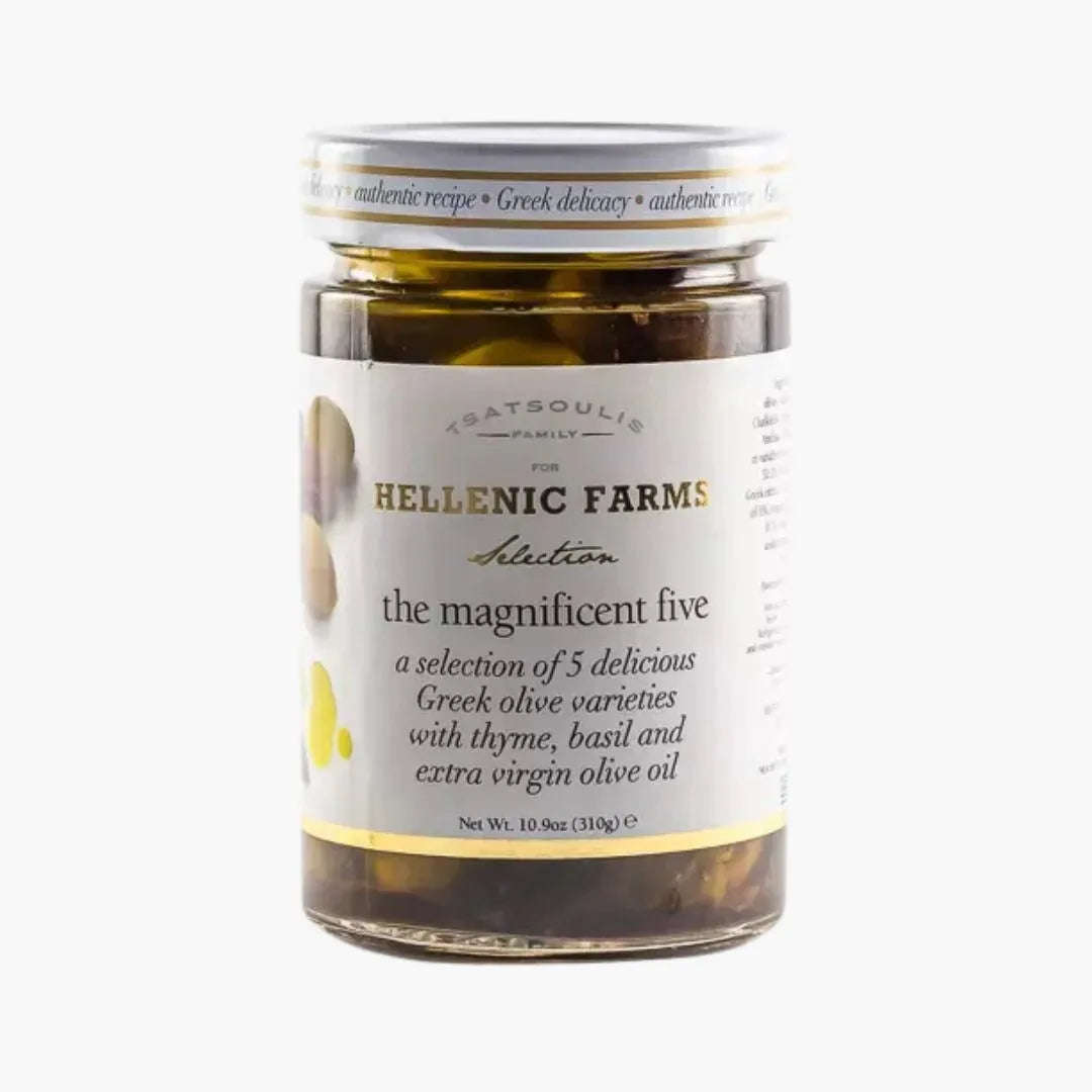 Magnificent Five Gourmet Greek Olives