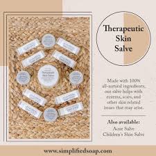 Simplified Therapeutic Skin Salve
