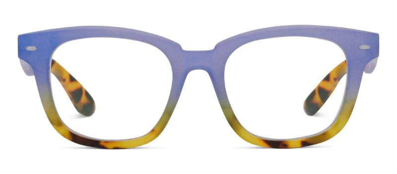 Hidden Gem Blue/Tokyo Tortoise Blue Light Reader Glasses by Peepers