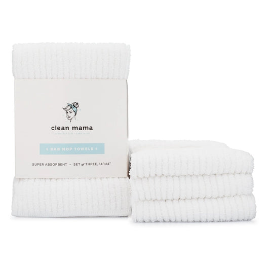 Clean Mama Premium Bar Mop Towels - Set of 3