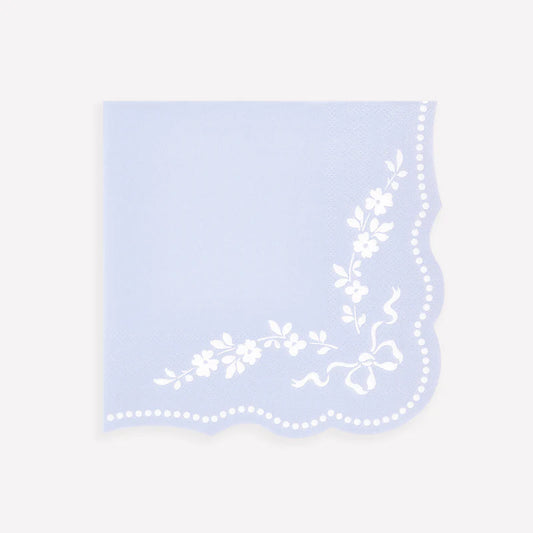 Cornflower Blue Paper Napkins