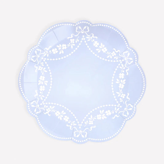 Rococo Blue Side Plates