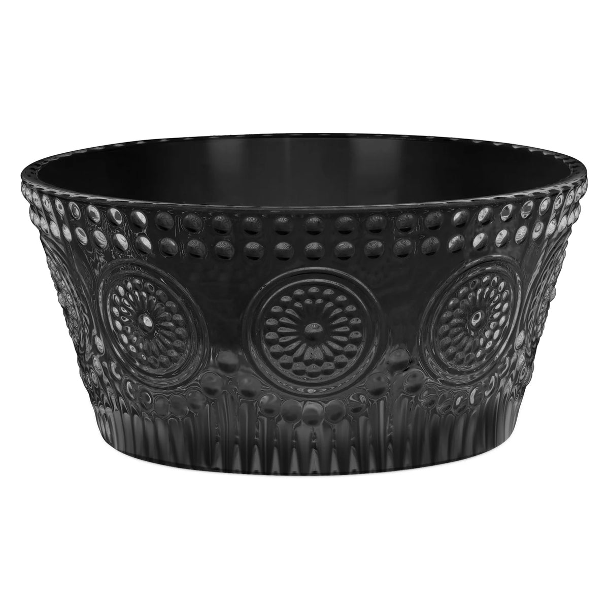 Codi Glass Bowl - Small Tricorn Black