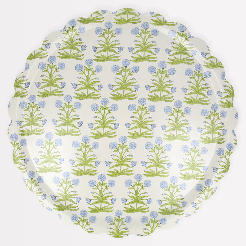 Meri Meri + Molly Mahon: Large Floral Circle Tray