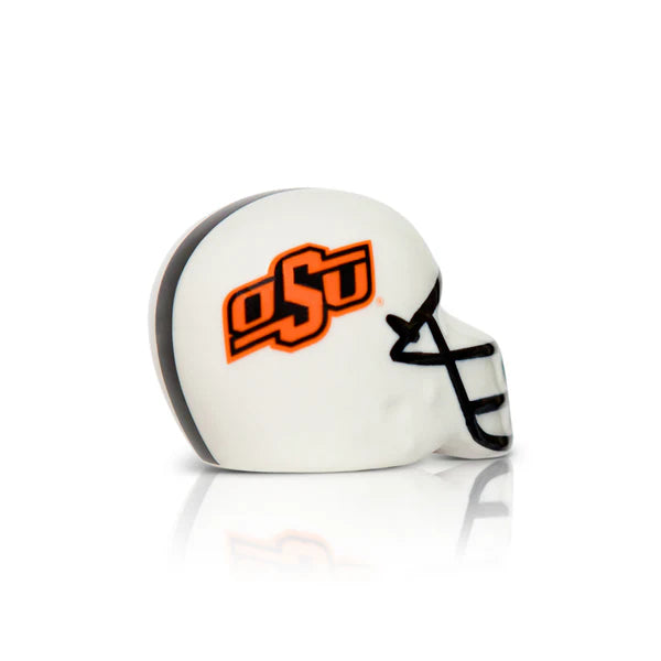 Nora Fleming Mini OSU Football Helmet